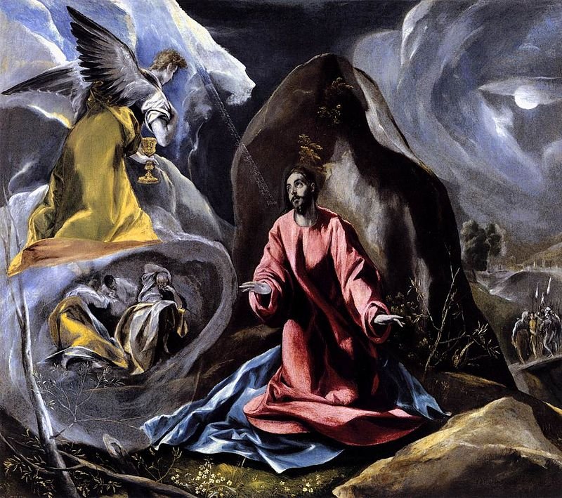 800px El Greco The Agony in the Garden WGA10484
