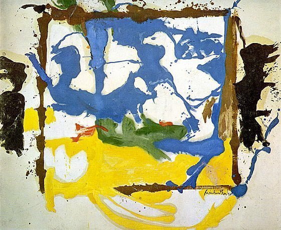 helen frankenthaler swan lake 1961