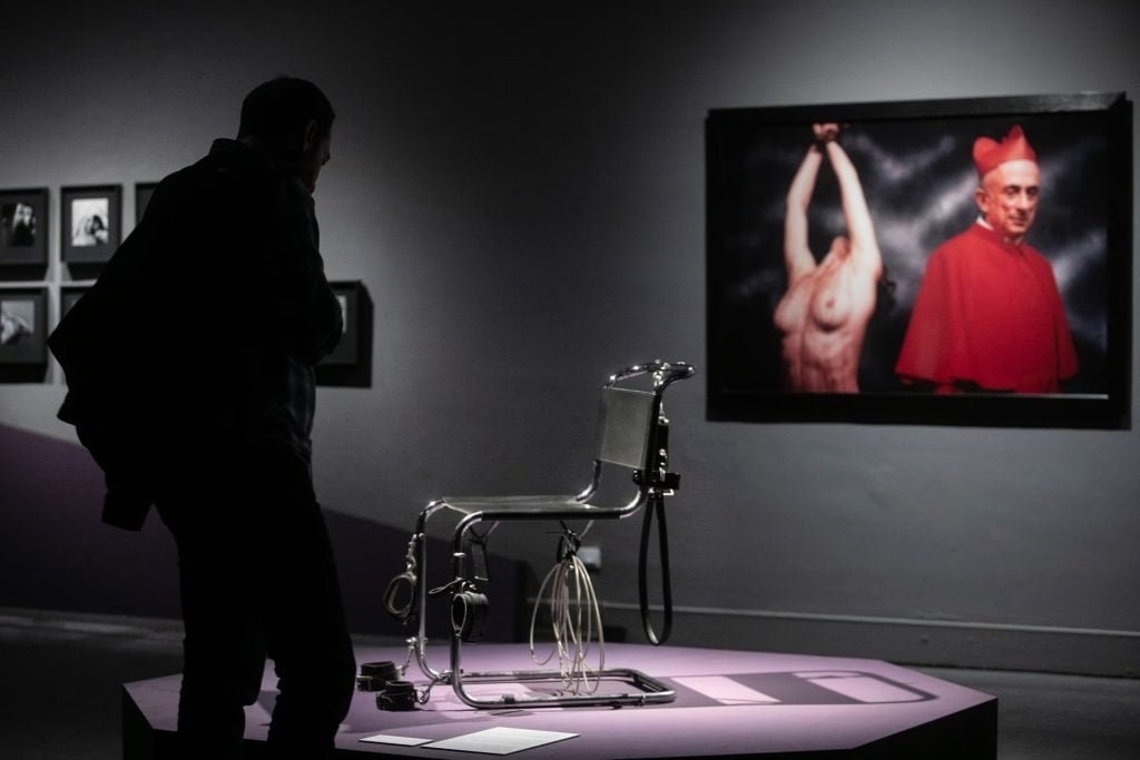 9 exposiciones de Barcelona 4 Vista de sala de la exposicion Sade. La libertad o el mal