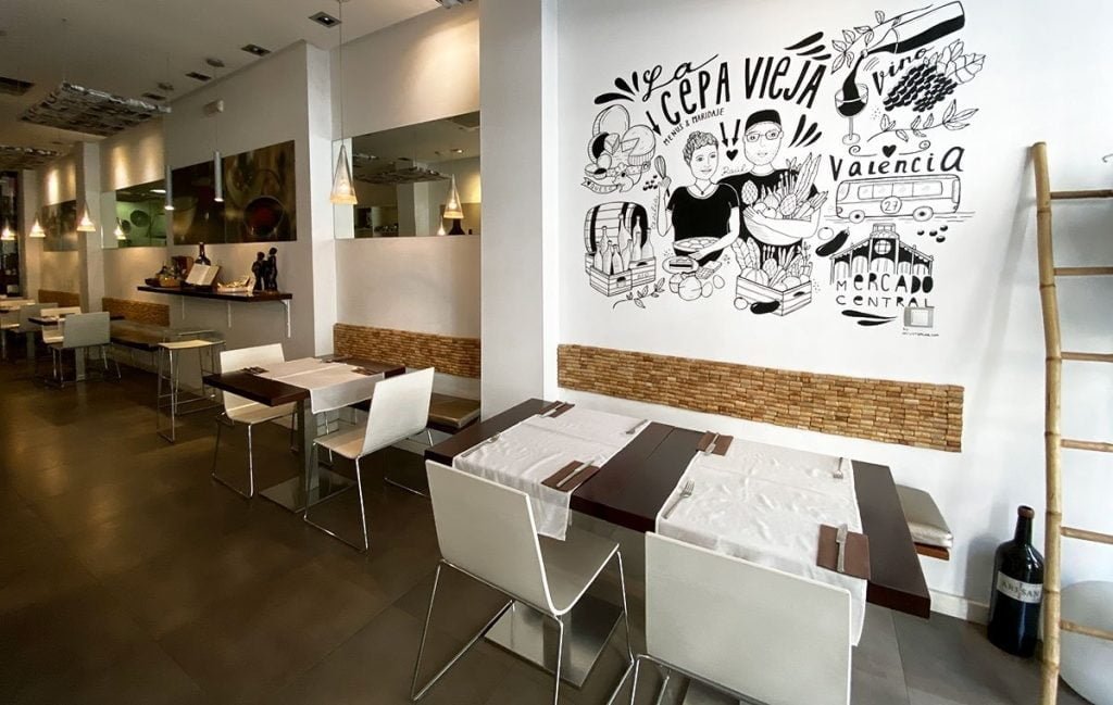 interior de la cepa vieja