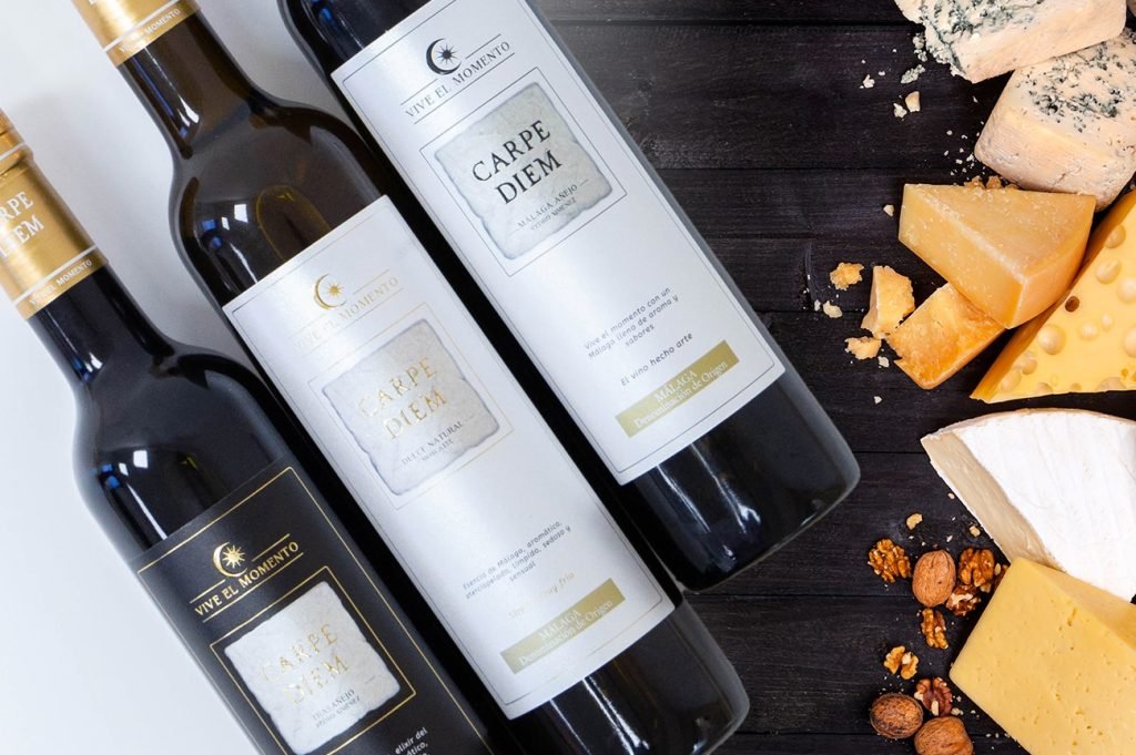 probar el vino dulce
