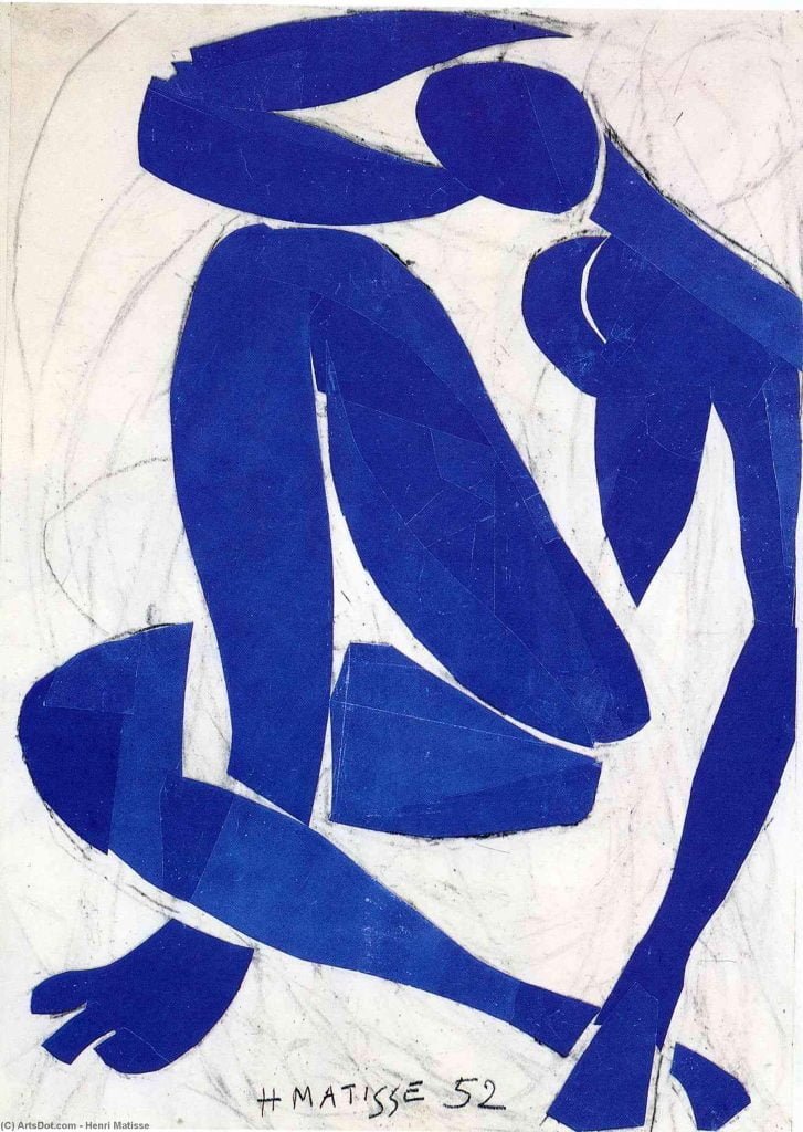 Henri matisse blue nude iv