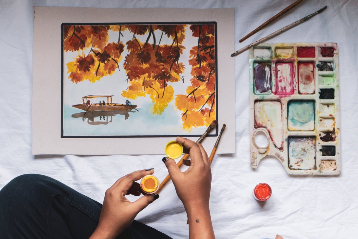 Pintura de acuarela: las 6 mejores técnicas 1 Pintura de acuarela