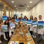 wine gogh art and wine