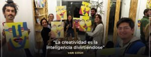 Clases de empresa Team Building en la Academia Wine Gogh. Top 1 2 Wine Gogh