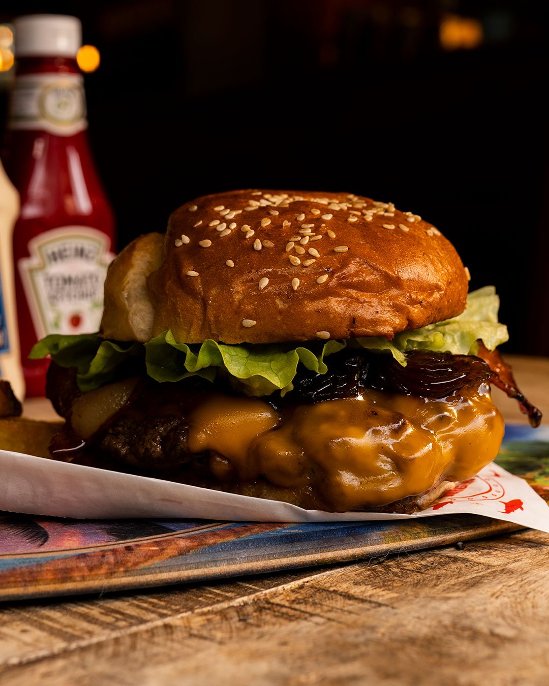 Hamburguesería Madrid: 1 Recorrido por el Sabor 6 Wine Gogh