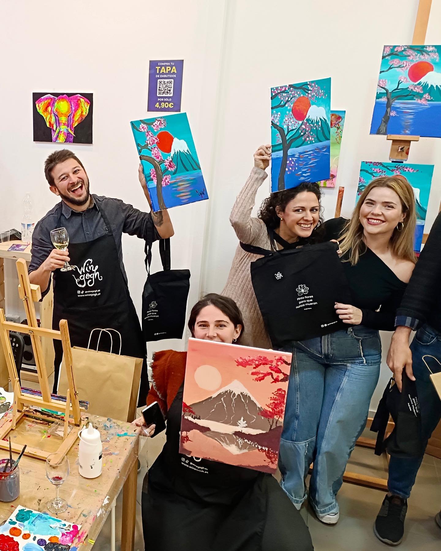 Paint and Drink Sevilla; 5 Claves Poderosas para Disfrutar al Máximo de Paint and Drink en Sevilla 5 Wine Gogh