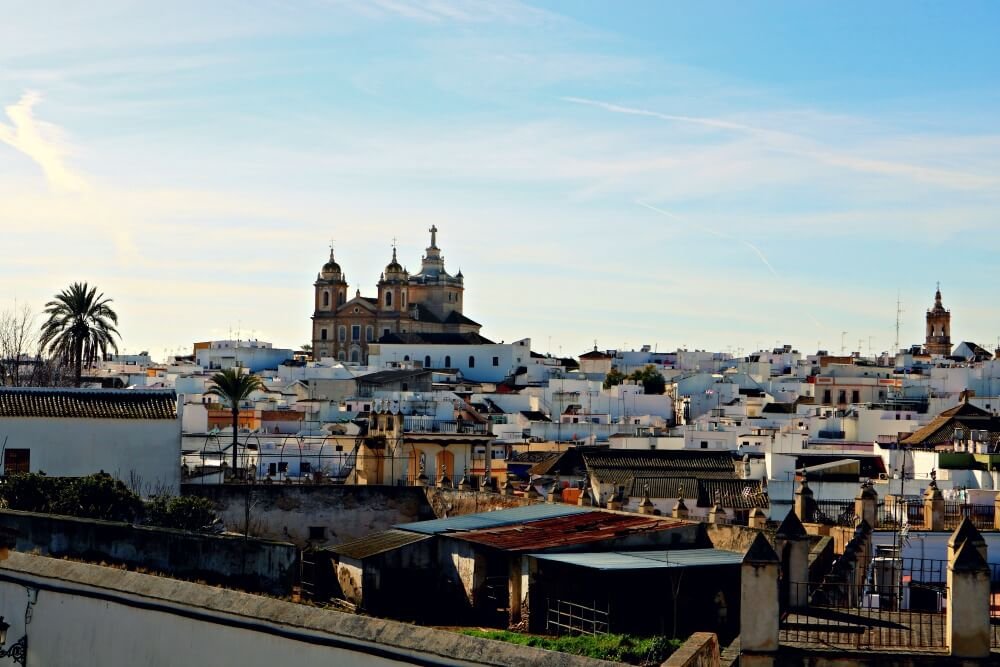 vistas de marchena y el convento de san agustin