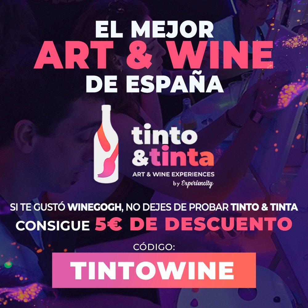 Tinto & Tinta, art & wine: 5 € de descuento con el código TINTOWINE